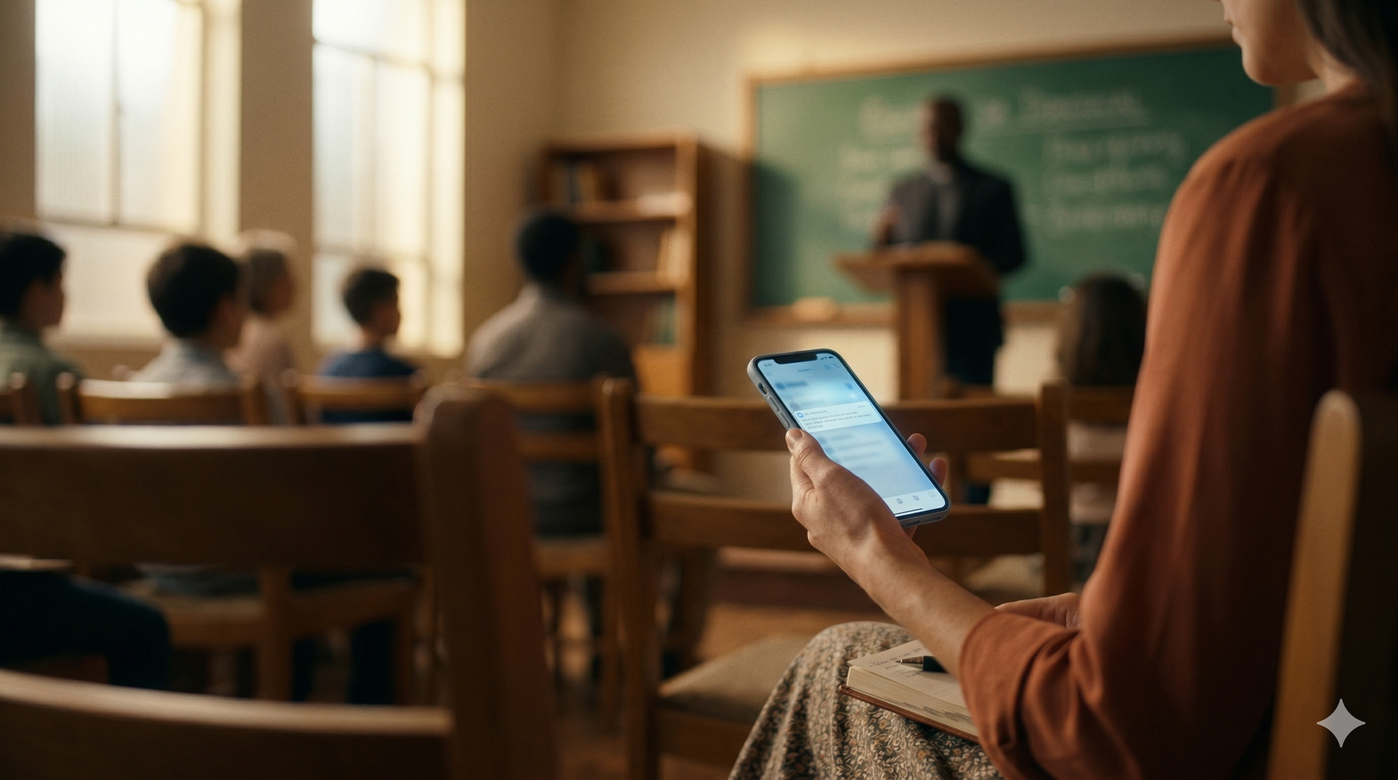 A ovelha estava usando o ChatGPT durante a EBD